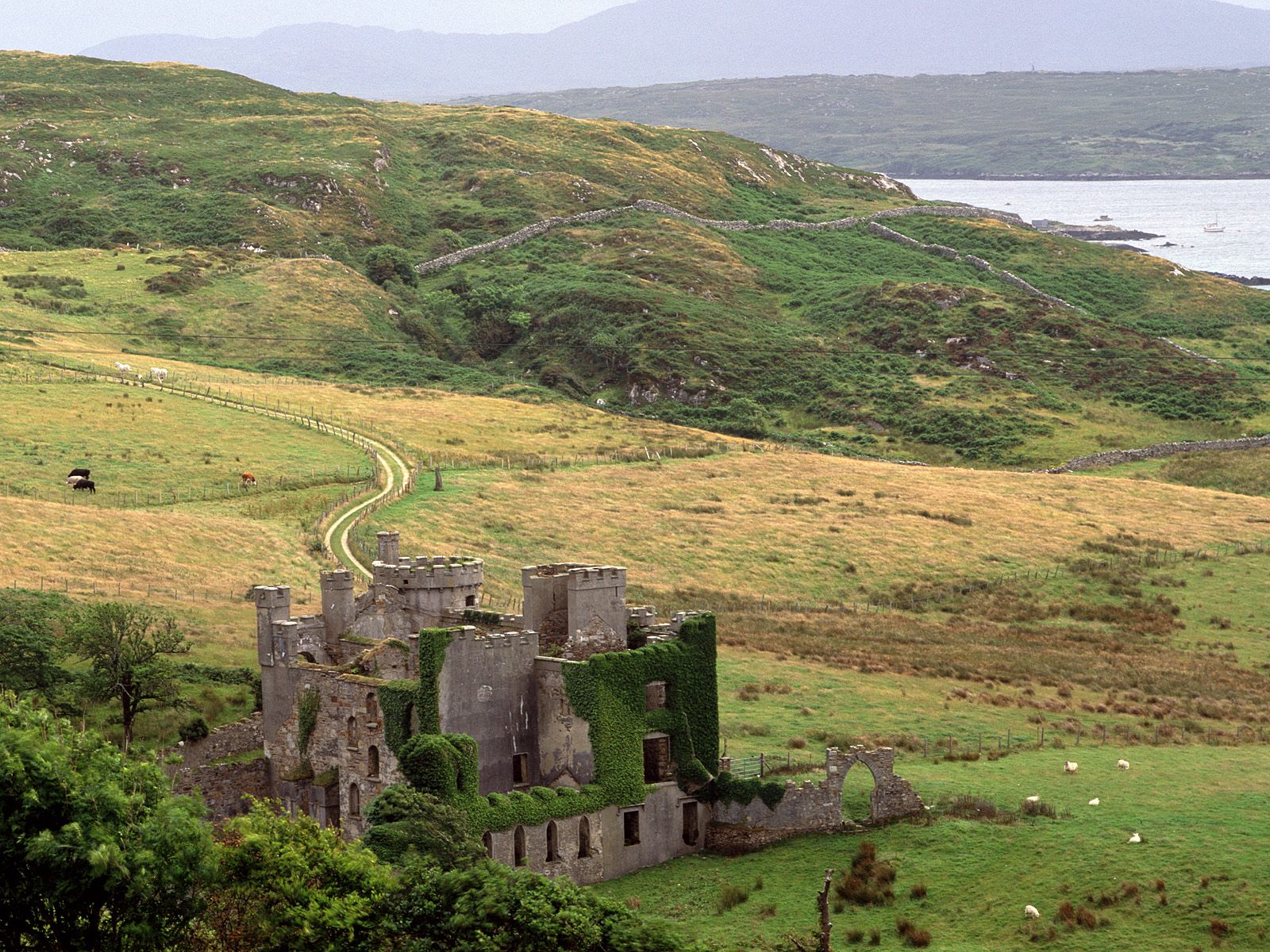 Clifden Castle, County Galway, Ireland